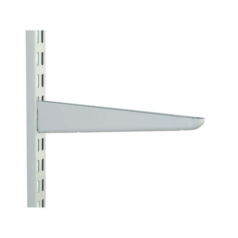 slotted metal brackets|shelves slotted rails with brackets.